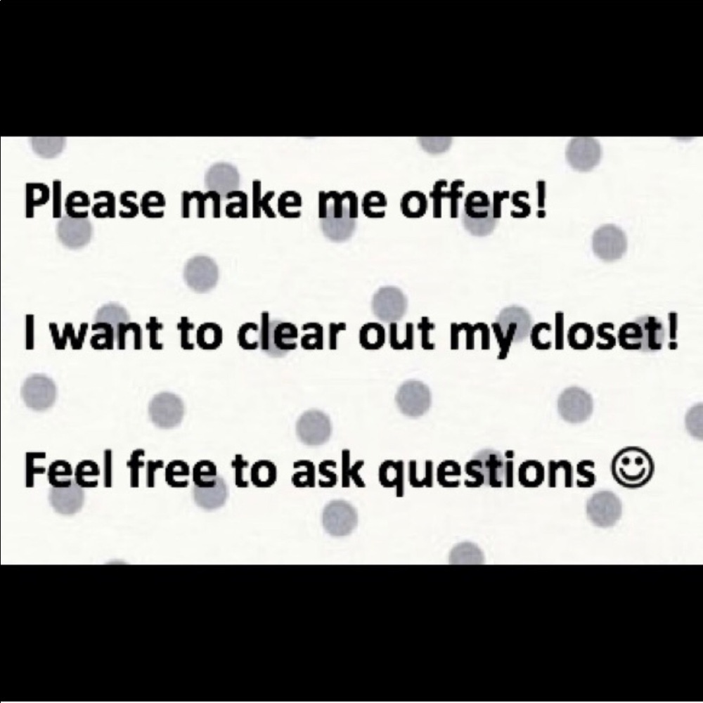 Make me an offer!!